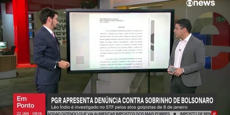 1ª Turma do STF começa a julgar denúncia contra Léo Índio por participação no 8 de janeiro