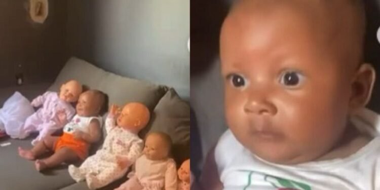 Vídeo fofo confunde web com 'bebê boneca'