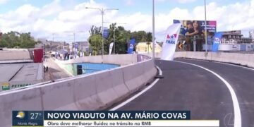Viaduto da avenida Mário Covas, com avenida Independência é inaugurado em Ananindeua