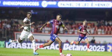 Bahia perde para o São Paulo e pode cair para sexto no Brasileiro