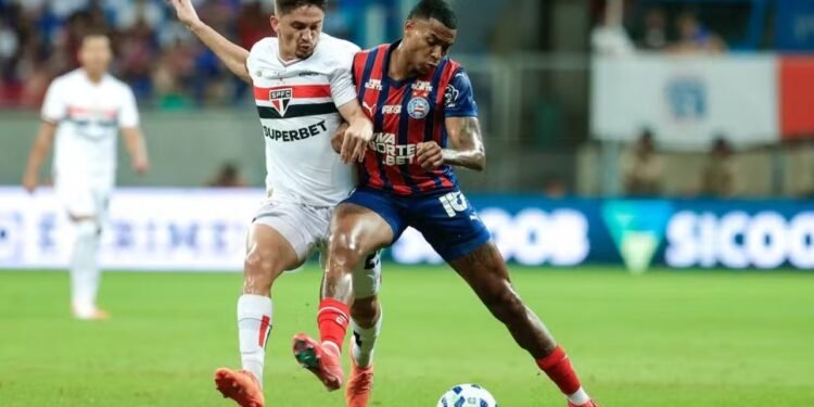 Visando melhorar retrospecto como visitante, Bahia vista o São Paulo no Morumbi Visando melhorar retrospecto como visitante, Bahia vista o São Paulo no Morumbi