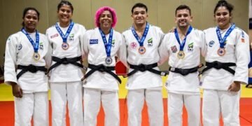 Judô Brasileiro Conquista Seis Medalhas no Pan-Americano Sênior no Panamá