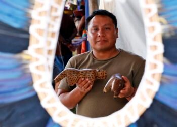 Desmatamento e Crise Climática Ameaçam Tradição Indígena da Produção de Cocares no Brasil