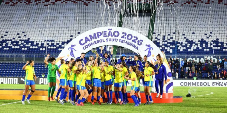 Seleção Feminina Sub-17 do Brasil é Hexacampeã Sul-Americana ao Vencer a Argentina