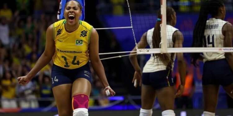 Brasil Vence Itália em Jogo Dramático na Liga das Nações de Vôlei Feminino