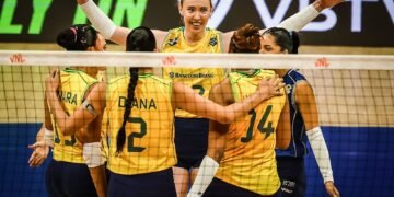 Seleção Feminina de Vôlei: Brasil Enfrenta República Dominicana na Liga das Nações após Vitória na Estreia