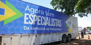 Programa Agora Tem Especialistas Expande Acesso à Saúde da Mulher com Nova Carreta em Manguinhos, RJ Programa Agora Tem Especialistas Expande Acesso à Saúde da Mulher com Nova Carreta em Manguinhos, RJ
