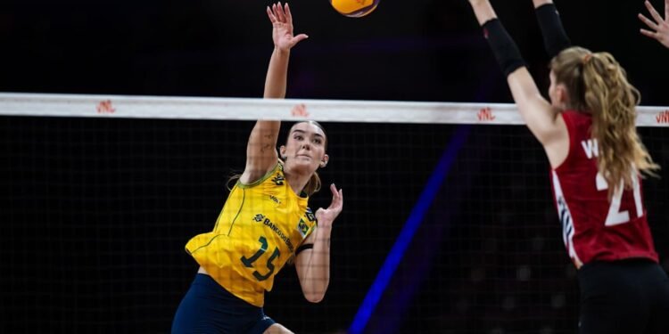 Liga das Nações de Vôlei Feminino: Alemanha Quebra Invencibilidade do Brasil