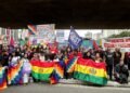 Manifestação em São Paulo Apoia Protestos na Bolívia Contra Governo Paz e Leis de Exceção Manifestação em São Paulo Apoia Protestos na Bolívia Contra Governo Paz e Leis de Exceção