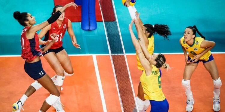 Vôlei Feminino: Brasil é Superado pelos EUA na Liga das Nações e sofre com lesão de atleta