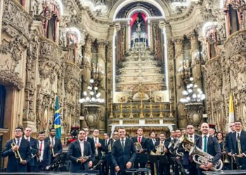 Rio Brass Band Prepara o Terreno para Encontro Mundial com Concerto em Igreja Histórica