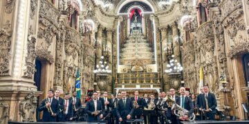 Rio Brass Band Prepara o Terreno para Encontro Mundial com Concerto em Igreja Histórica