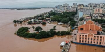 Porto Alegre: Rio Guaíba Atinge Nível de Atenção e se Aproxima da Cota de Alerta Porto Alegre: Rio Guaíba Atinge Nível de Atenção e se Aproxima da Cota de Alerta