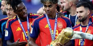 Espanha Bicampeã Mundial: Geração Multiétnica Lidera Conquista Espanha Bicampeã Mundial: Geração Multiétnica Lidera Conquista