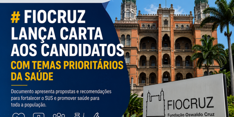 Fiocruz lança carta aos candidatos com temas prioritários da saúde