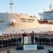 Petrobras batiza primeiro navio a navegar com tripulação 100% feminina