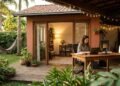 Home office no quintal: iluminar a edícula sem obra elétrica
