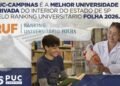 PUC Campinas é a melhor universidade privada do interior de SP, segundo o RUF