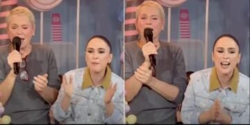 Tata Werneck se emociona com presença de Xuxa em festa de aniversário da filha Tata Werneck se emociona com presença de Xuxa em festa de aniversário da filha