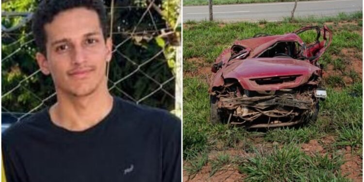Estudante morre após acidente em Goiás Estudante morre após acidente em Goiás