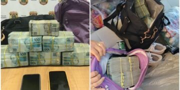 Duas pessoas são presas com R$ 600 mil em espécie no Ceará