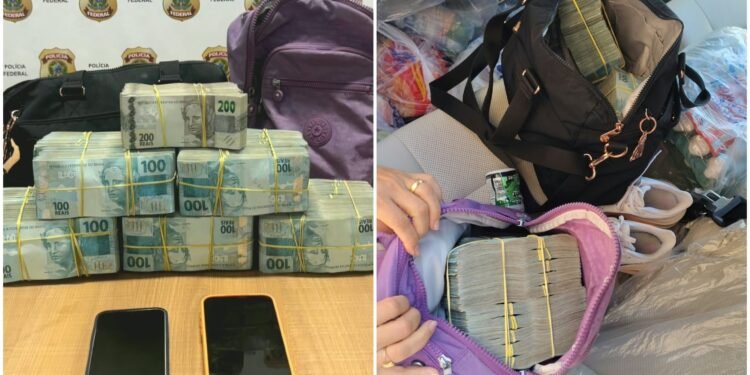 Duas pessoas são presas com R$ 600 mil em espécie no Ceará