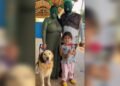 Pai que viralizou ao buscar a filha fantasiado queria ir de jogador de futebol, mas mãe o convenceu a se vestirem de Shrek e Fiona, conta esposa