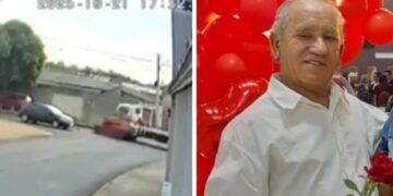 Serralheiro morre após ter carro arrastado por caminhão em Goiânia; vídeo