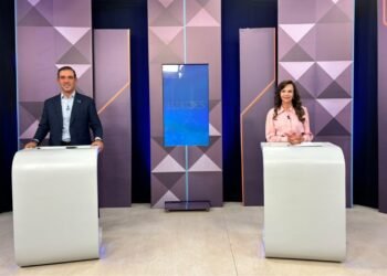 Debate entre Dorinha e Vicentinho Júnior tem troca de acusações e embates sobre saúde, educação e segurança pública no TO
