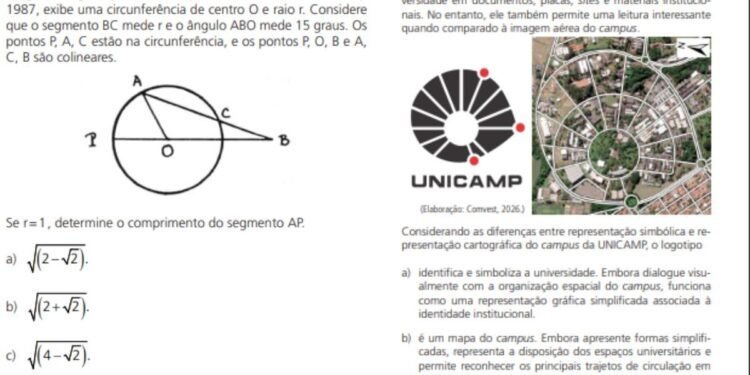 Unicamp 2027: 1ª fase tem ‘revival de questão’ em uma autohomenagem aos 40 anos do vestibular