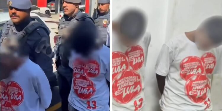 Policiais acusados de tirar camisetas de militantes do PT para vestir suspeitos podem responder por 4 crimes; entenda