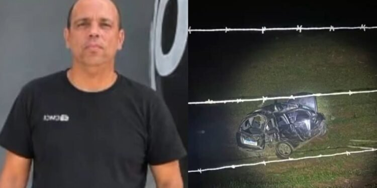 Ex-servidor da Câmara de Cachoeiro morre após carro bater em caminhão durante ultrapassagem