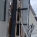 Marquise de aeroporto desaba meses após reforma e inauguração em Cachoeiro; VÍDEO